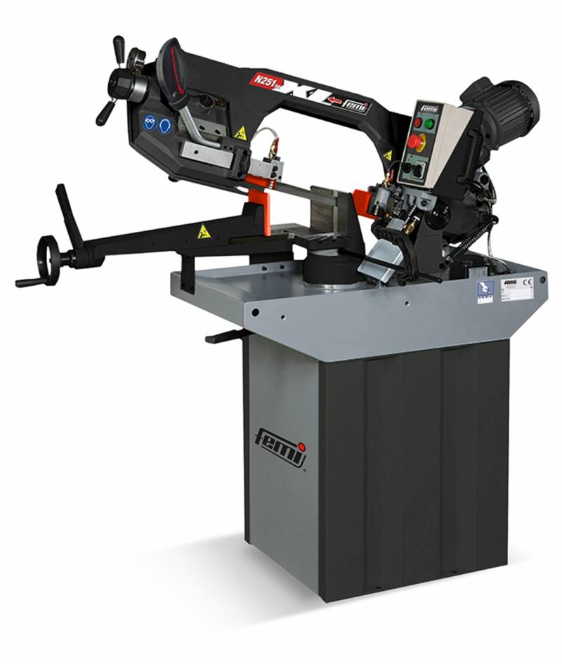 Sierra De Cinta Para Metal FEMI ABS NG 120 XL | Automática, Profesional 1300W | Corte De Hierro Preciso